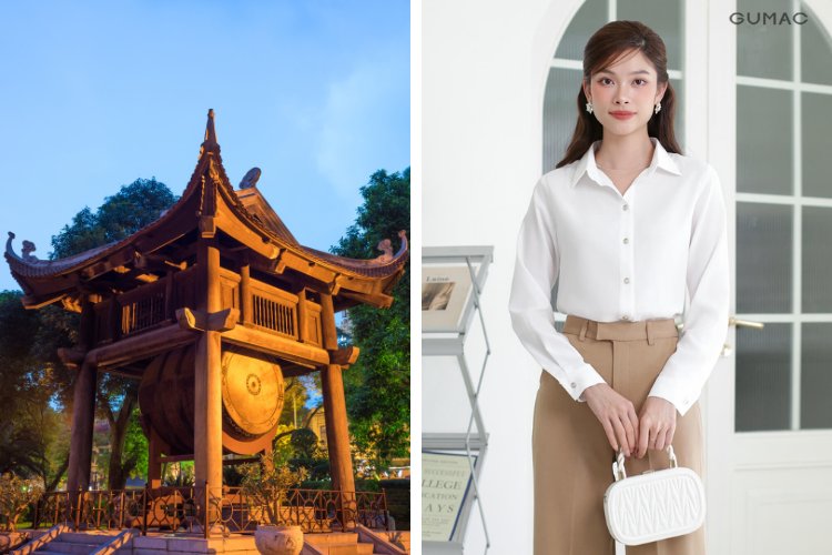 Đi Văn Miếu có nên mặc váy không