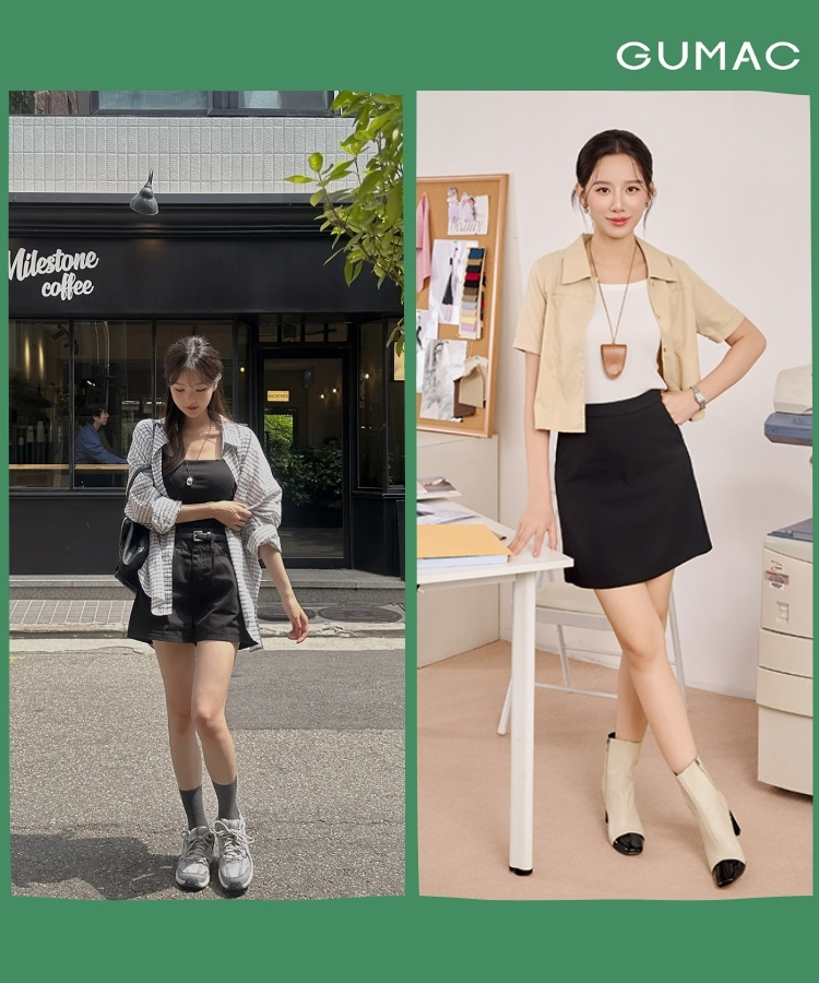 ao hai day phoi quan short vinh lan ha