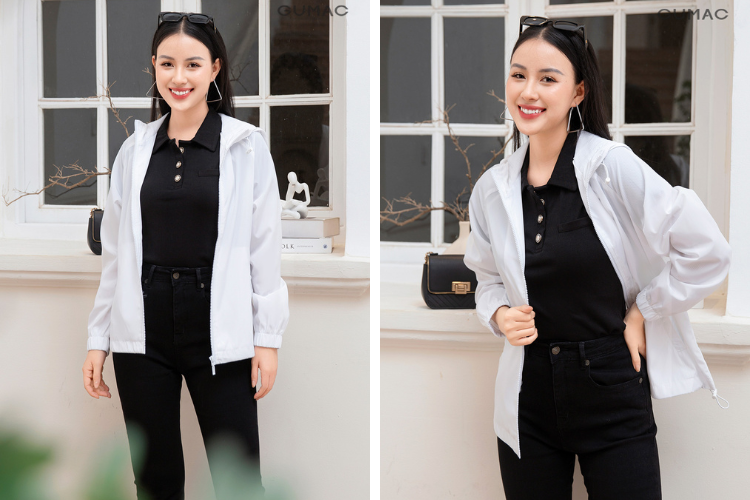 gợi ý outfit mùa mưa
