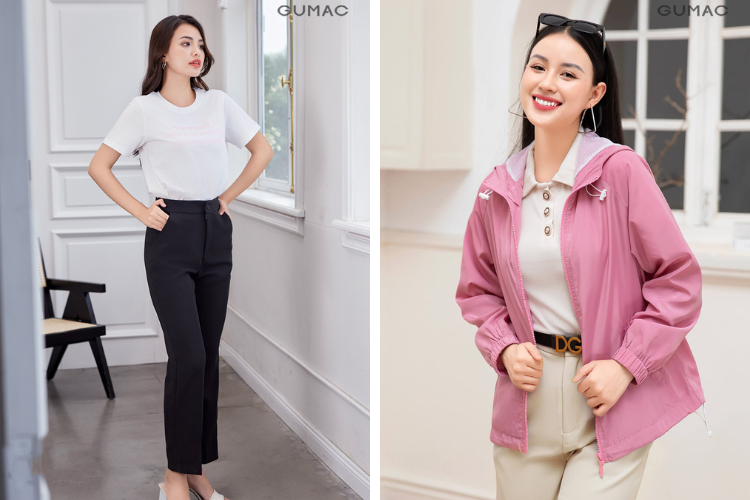 outfit đi waterbus mùa mưa