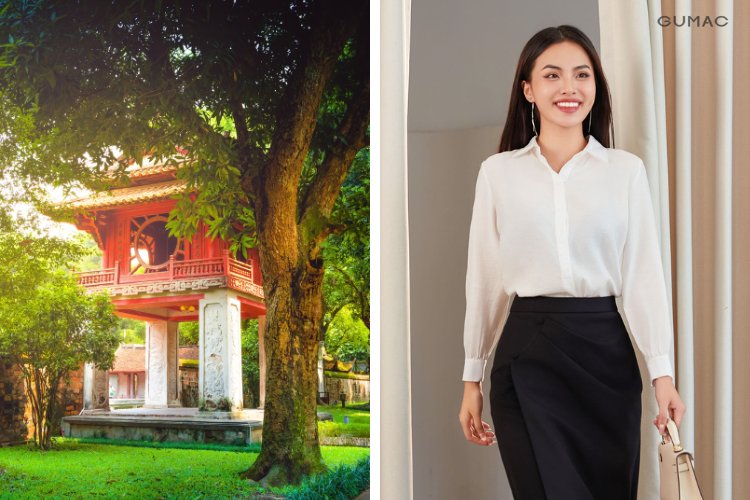 Dịp thích hợp đi Văn Miếu cho nàng
