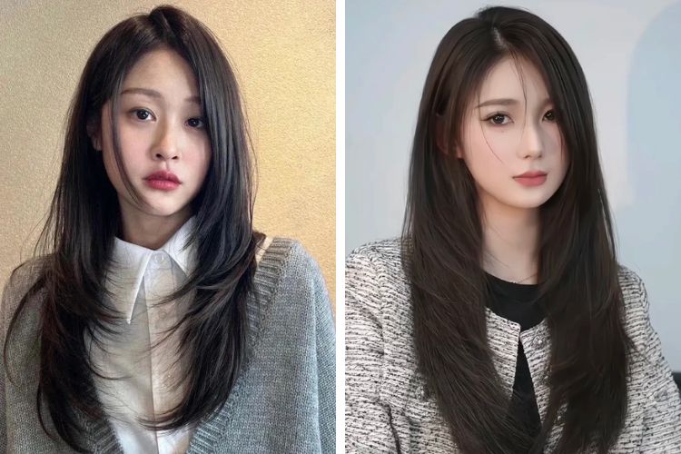 kieu toc layer duoi cup