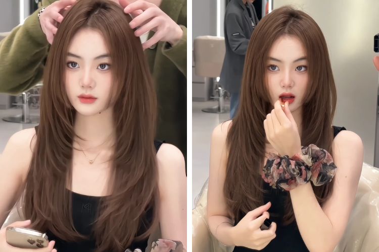 kieu toc layer duoi tu nhien