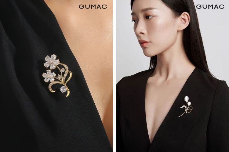  Ghim cài áo gợi ý phụ kiện thời trang cho nàng