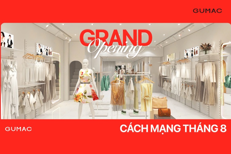 gumac khai truong store cach mang thang 8