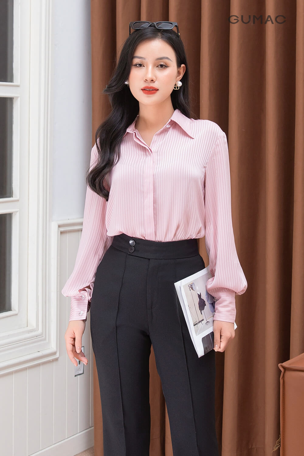 so mi nu ke soc tay dai mau hong