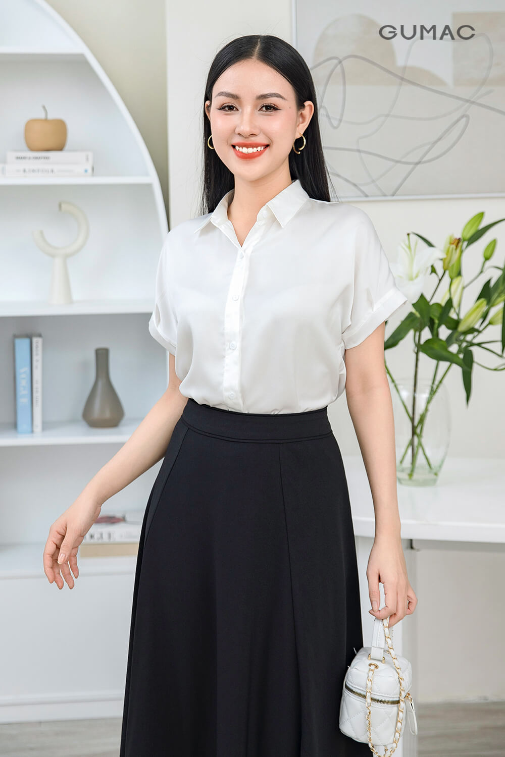 ao nu cong so tay ngan co ban