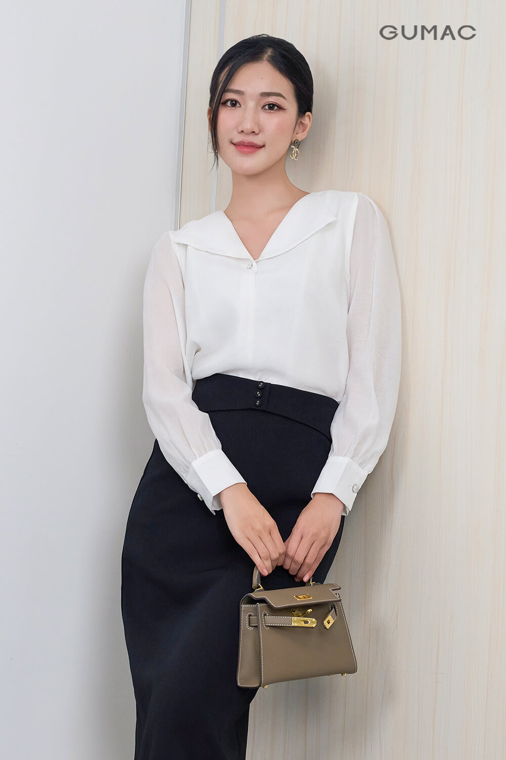 ao kieu so mi mau trang