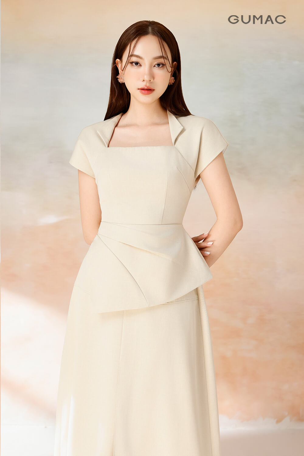 ao peplum xep tung