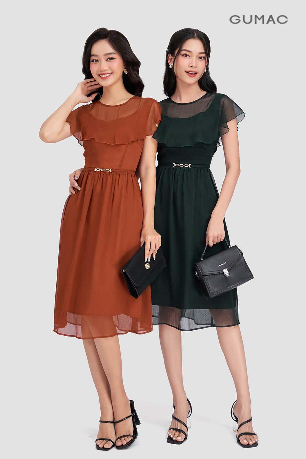 dam kieu beo vai du tiec cuoi nam cho nang 50 tuoi
