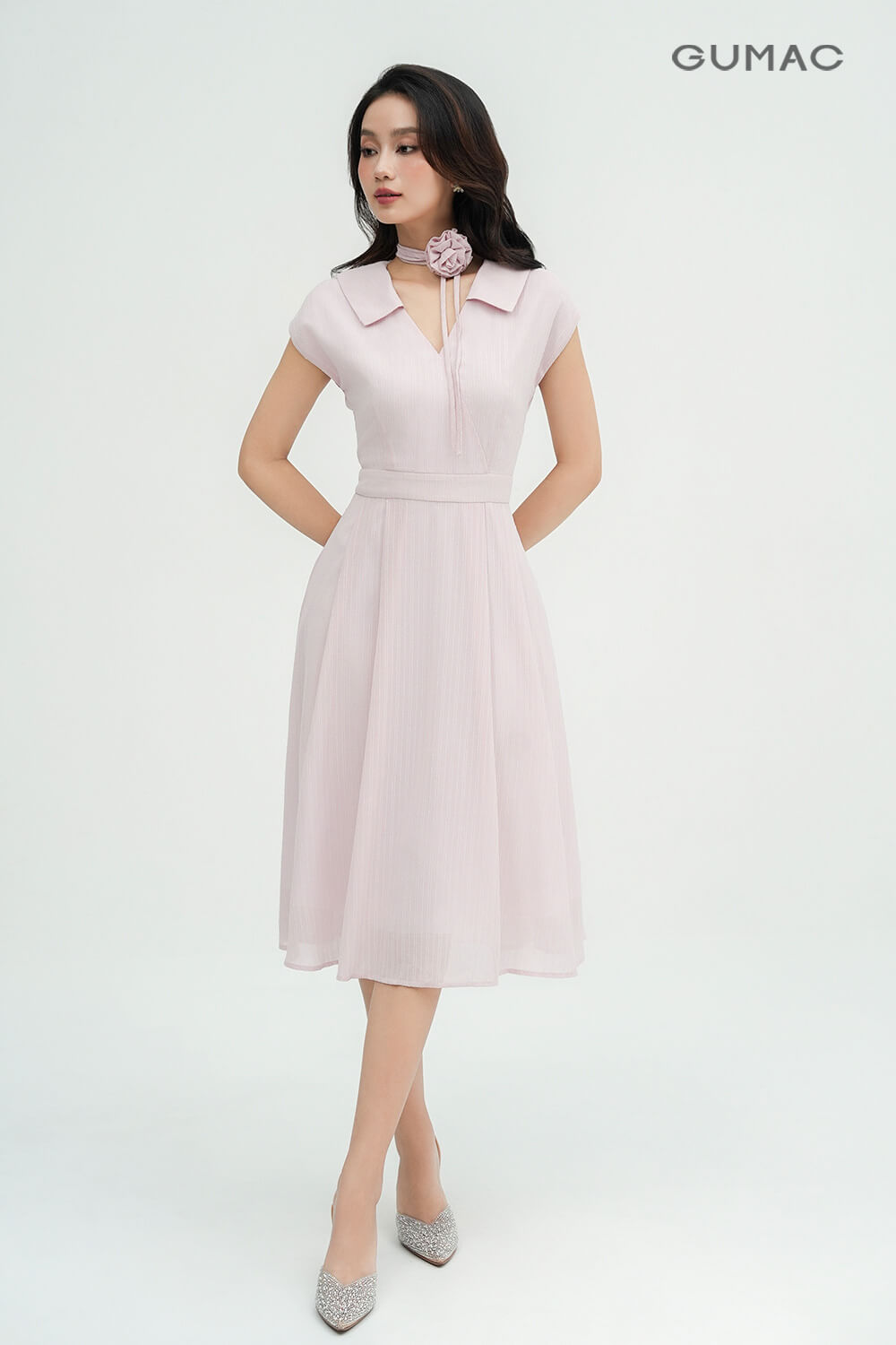 đầm dạ hội màu hồng pastel giá rẻ diem noi bat cua dam da hoi mau hong pastel