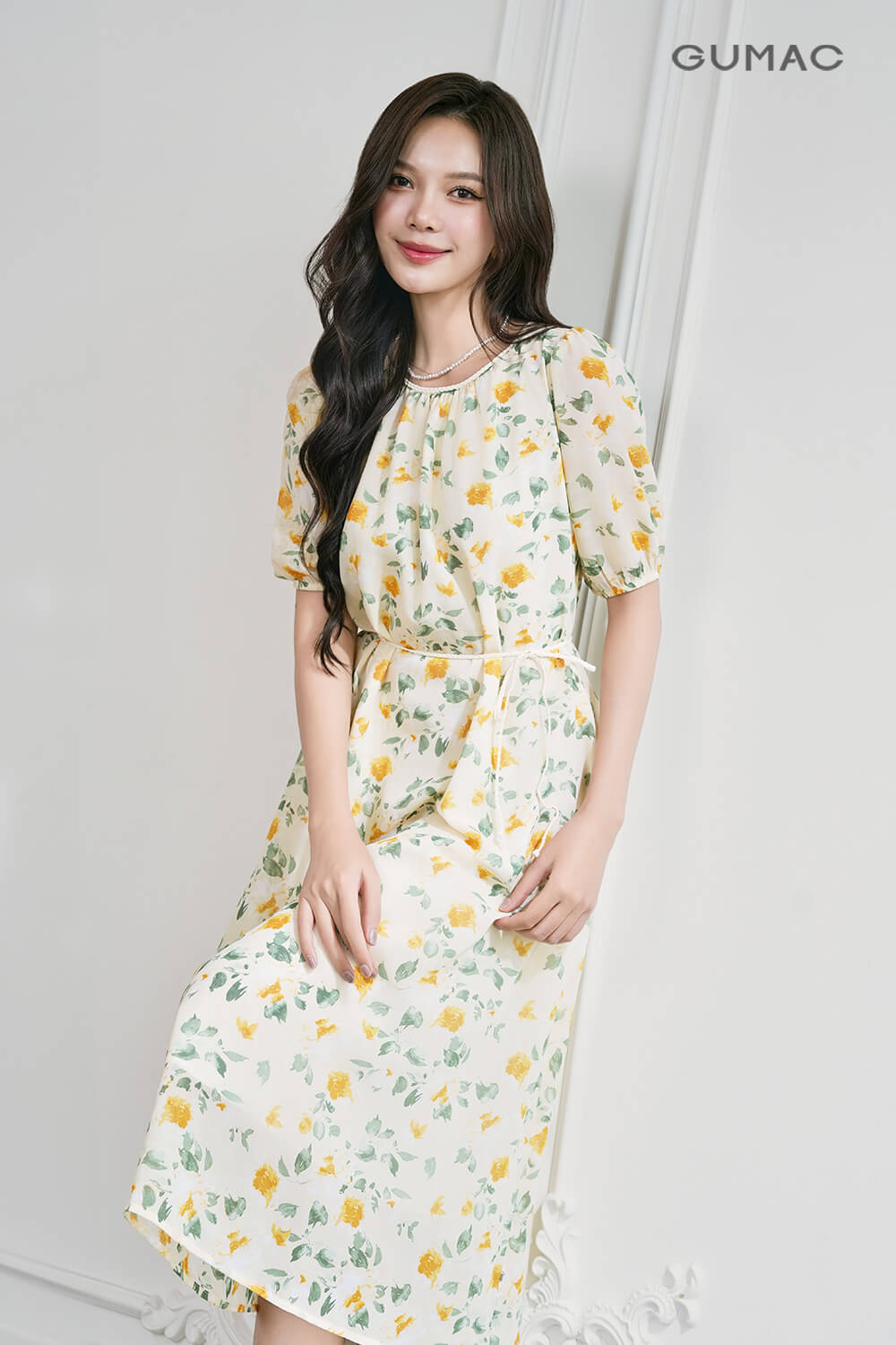 Đầm suông tay dài dịu dàng