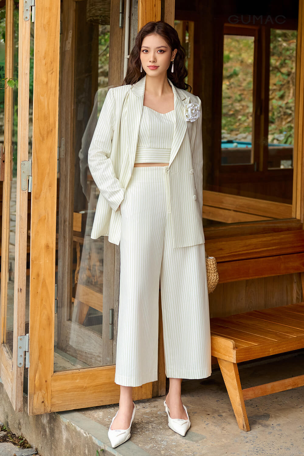 bo vest nu quan lung