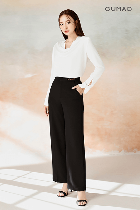 Quần tây thêu lưng