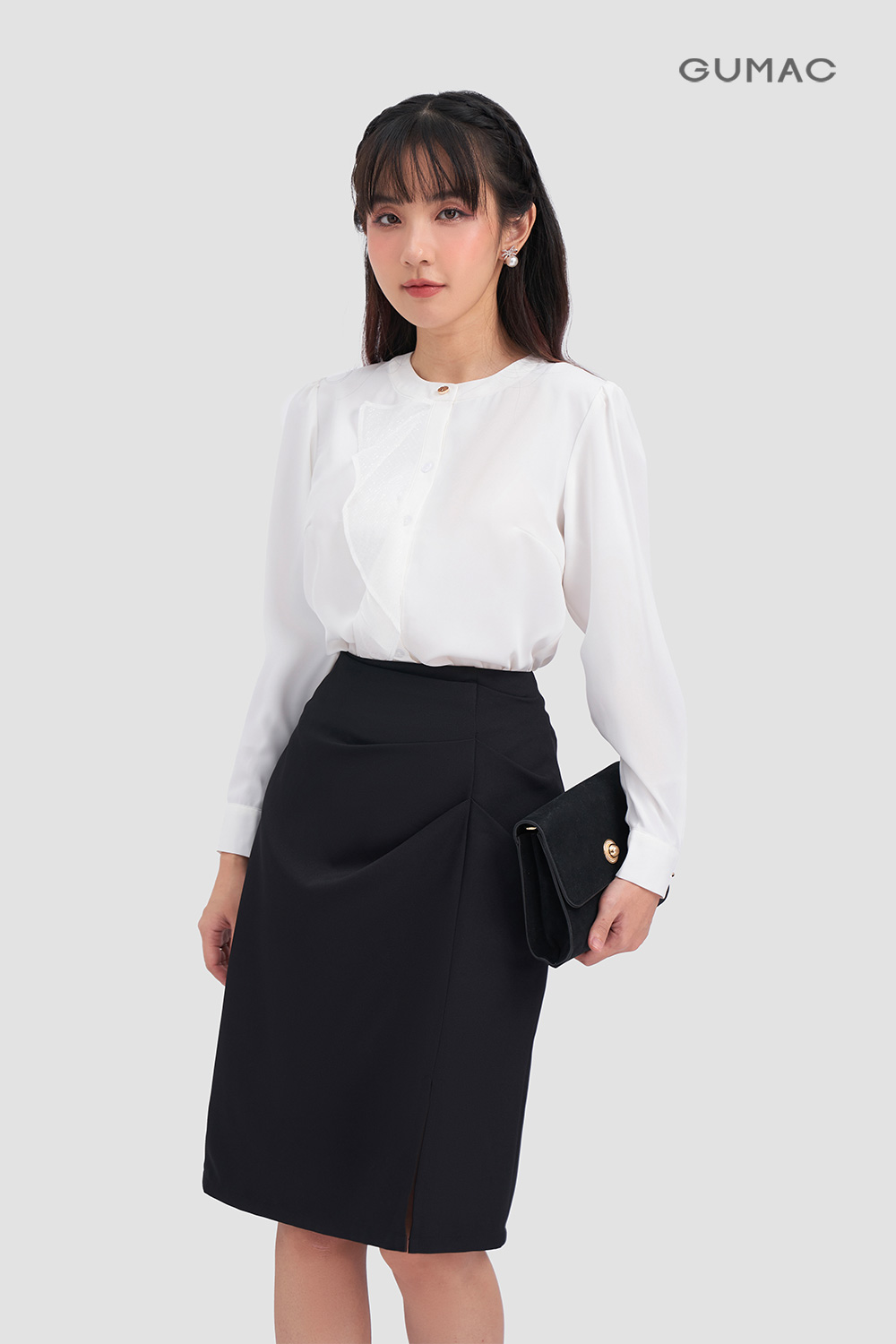 Giảm giá Chân váy zip đen BeeCost #4 Giảm giá Chân váy zip đen BeeCost