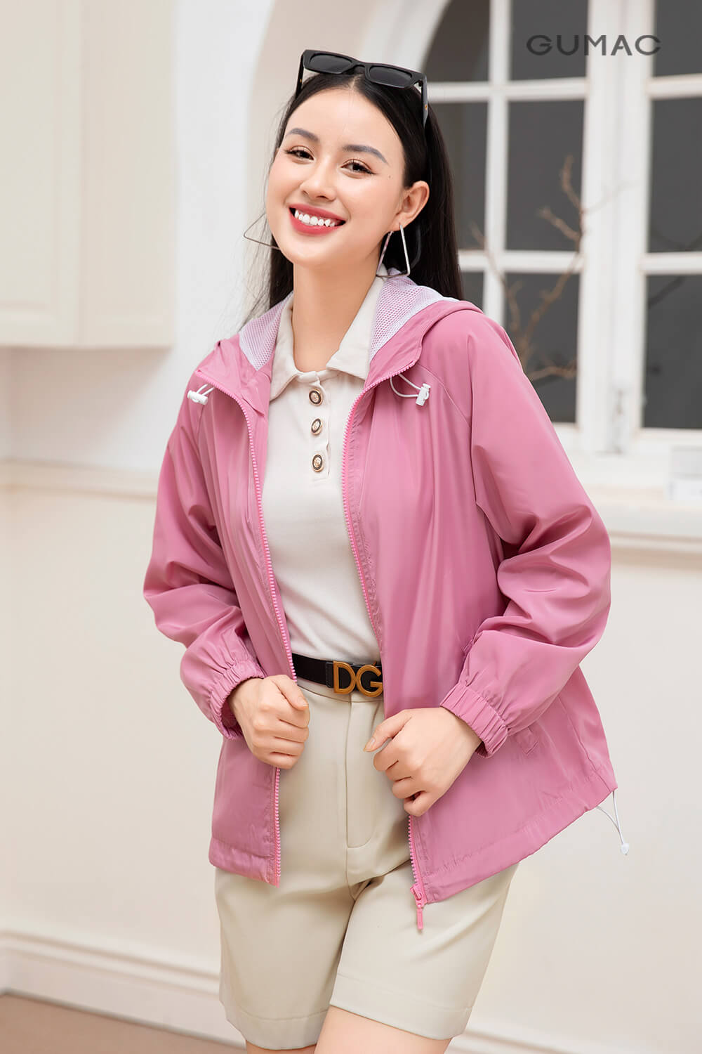 áo khoác gió mặc đi học cho nữ sinh