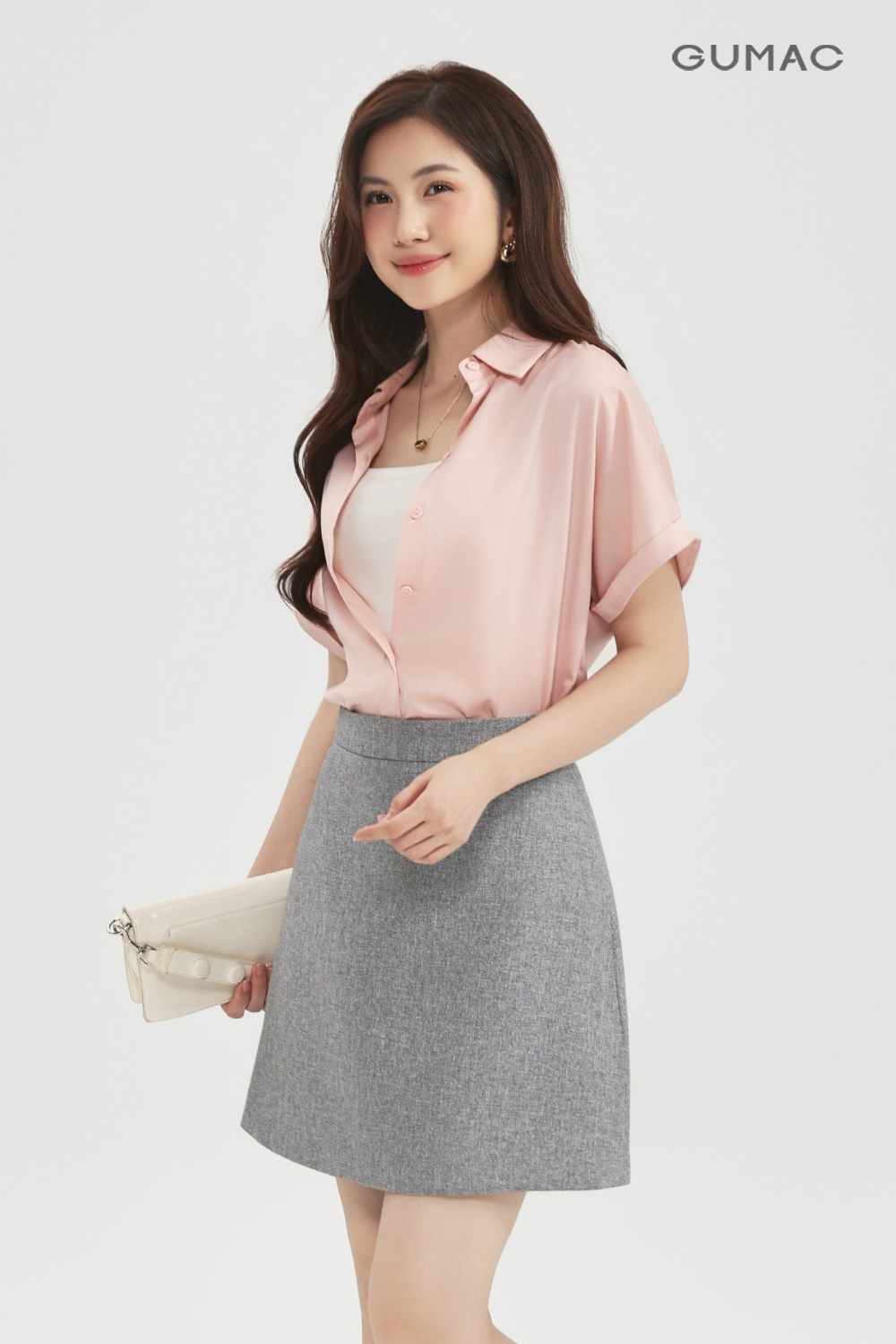 Áo sơ mi tay liền