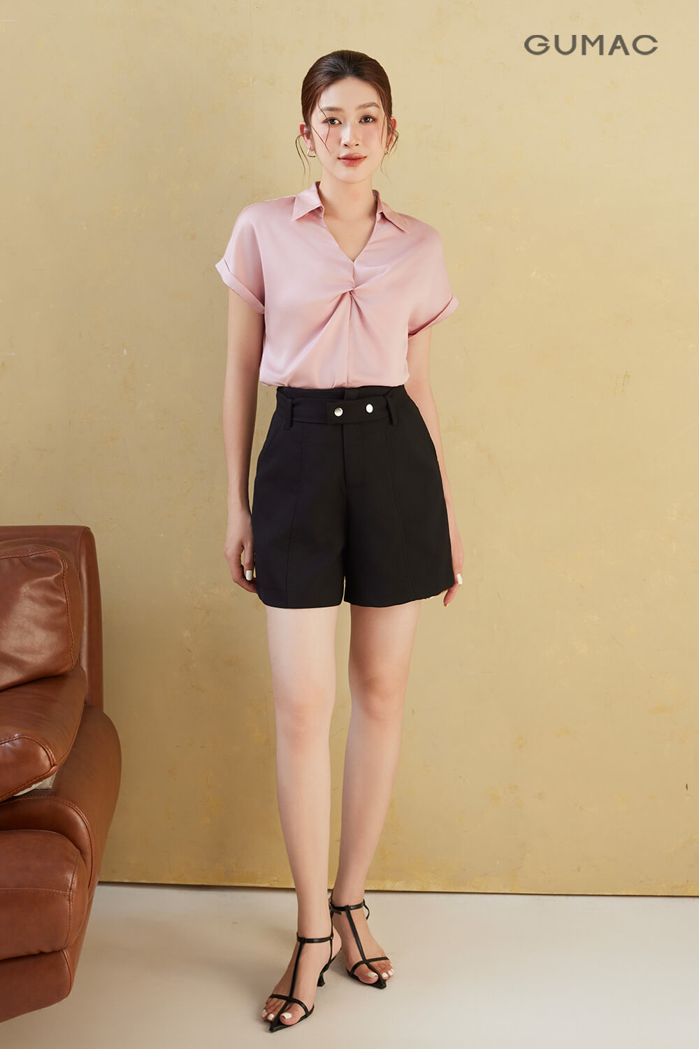 ao so mi so vin quan short