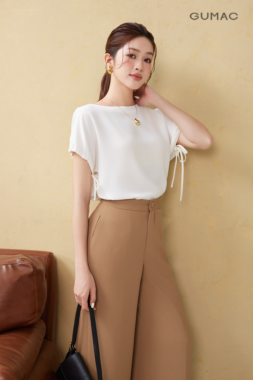 Áo kiểu phong cách dịu dàng ao-kieu-phong-cach-diu-dang