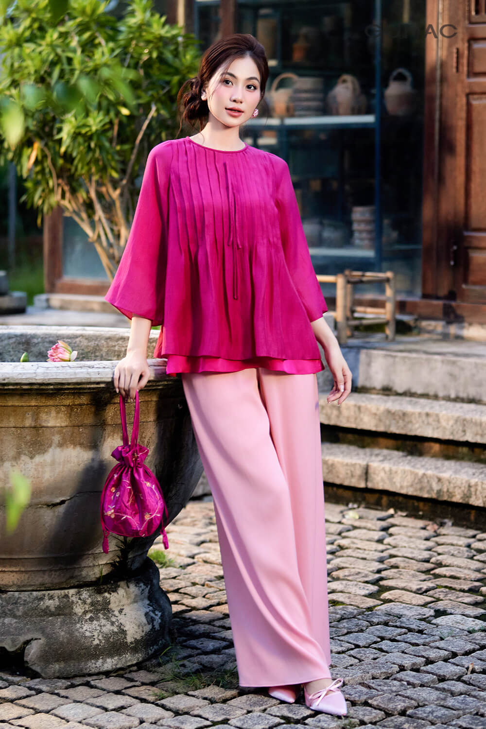 ao dai tet cach tan thien duyen