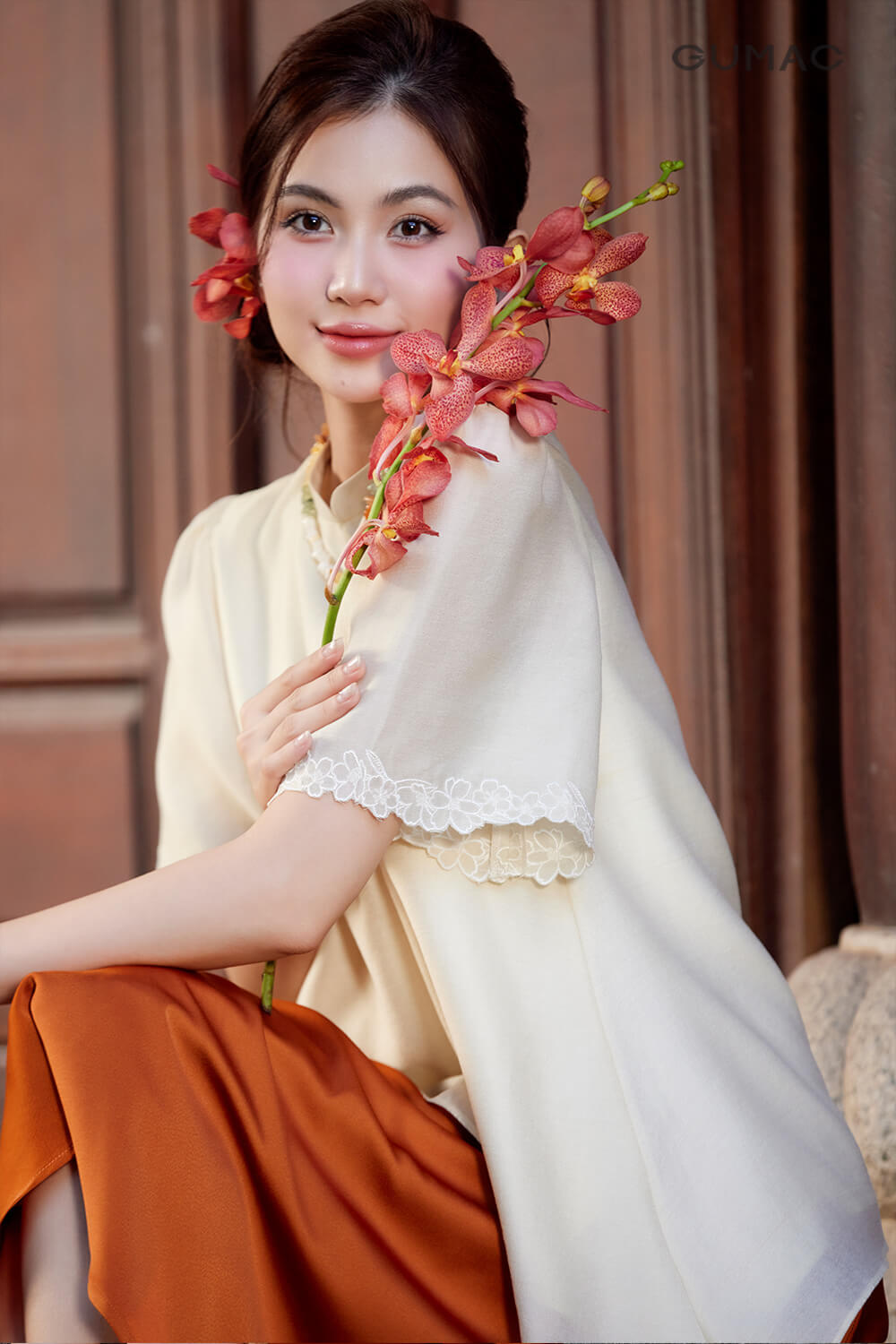 ngoc cat ao dai kieu moi 2026