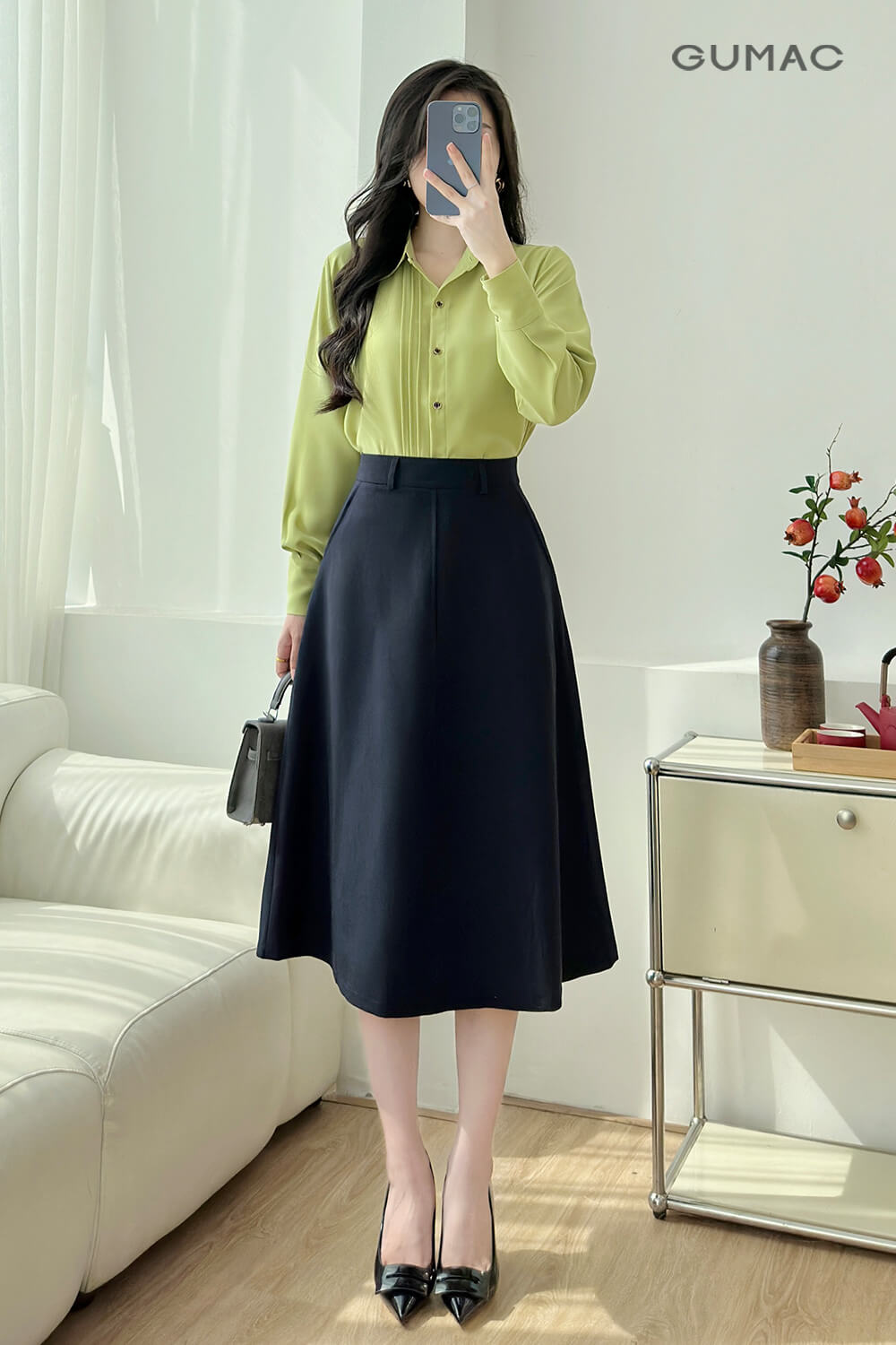 phoi so mi kieu cung vay xoe