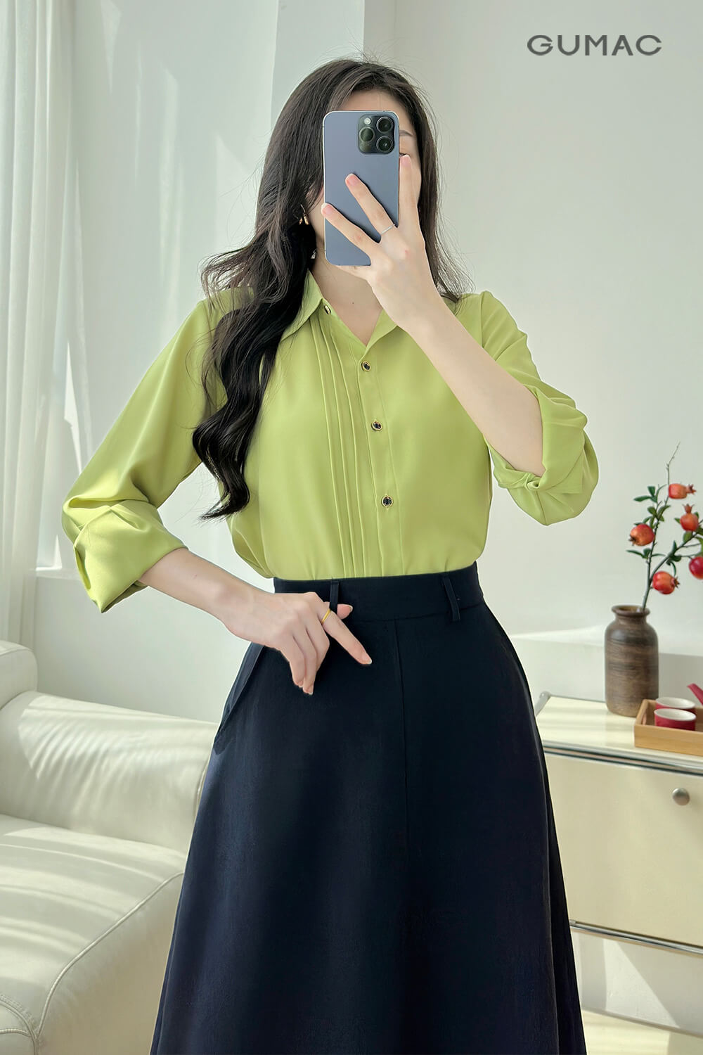 ao so mi nu chiet ly