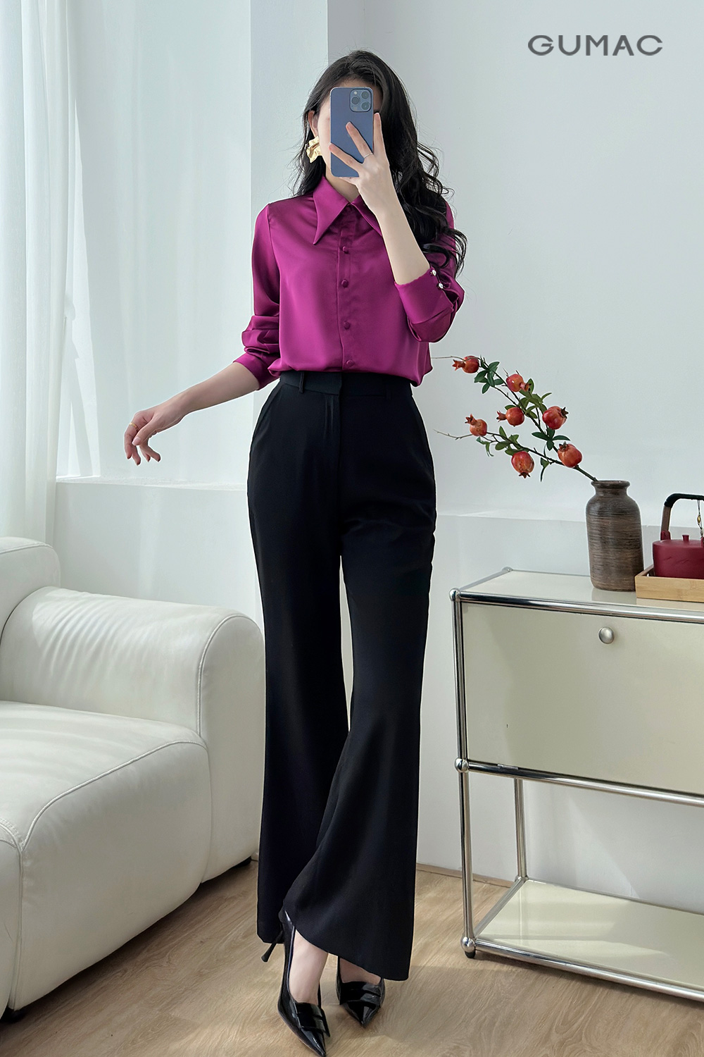 ao so mi cong so dep