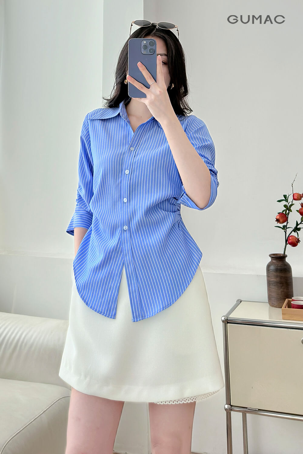 Sơ mi tay kiểu