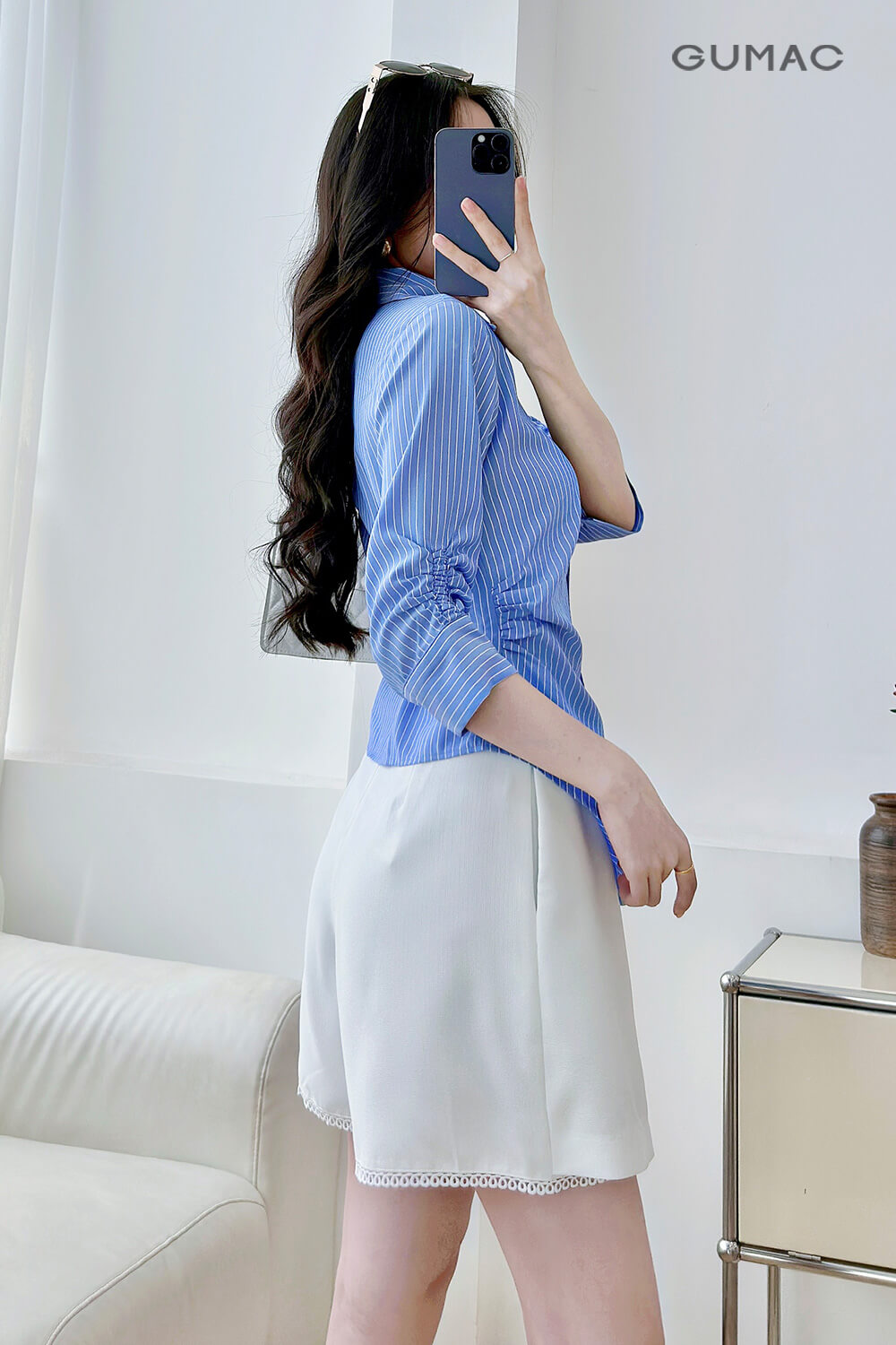 Sơ mi tay kiểu