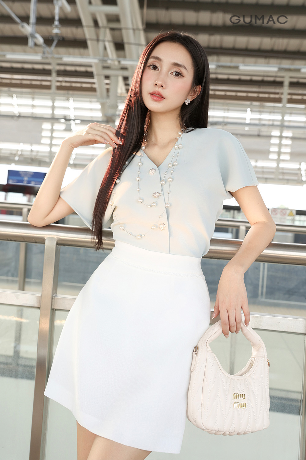 áo sơ mi cánh dơi lửng