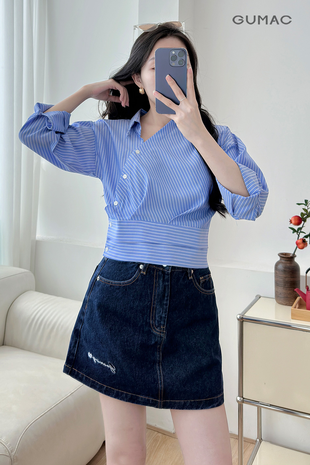 ao co xeo xep ly dai tay