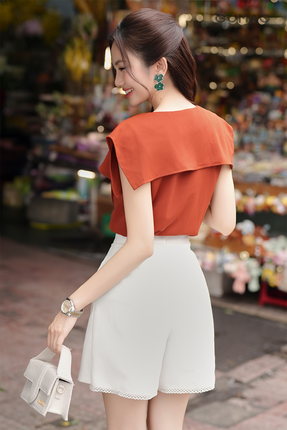 Áo kiểu cổ rũ
