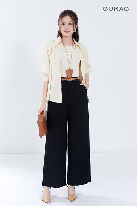 Áo somi lụa form rộng