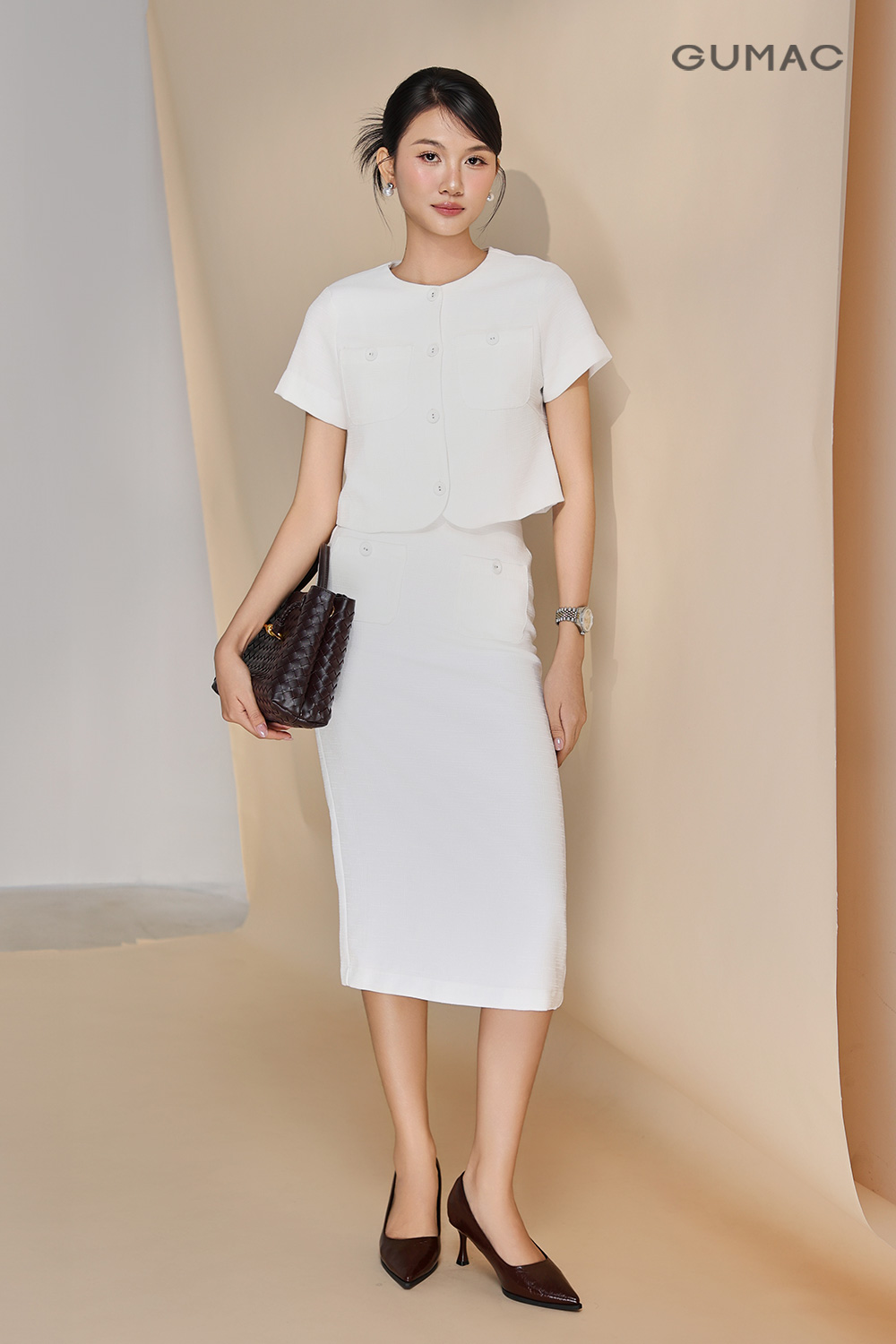 Áo kiểu túi đắp