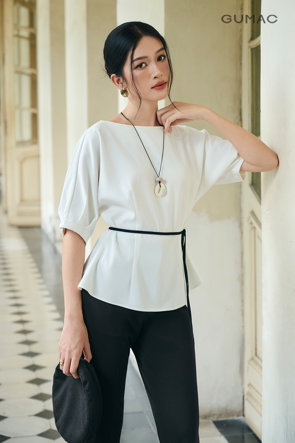 Áo tay liền kèm dây