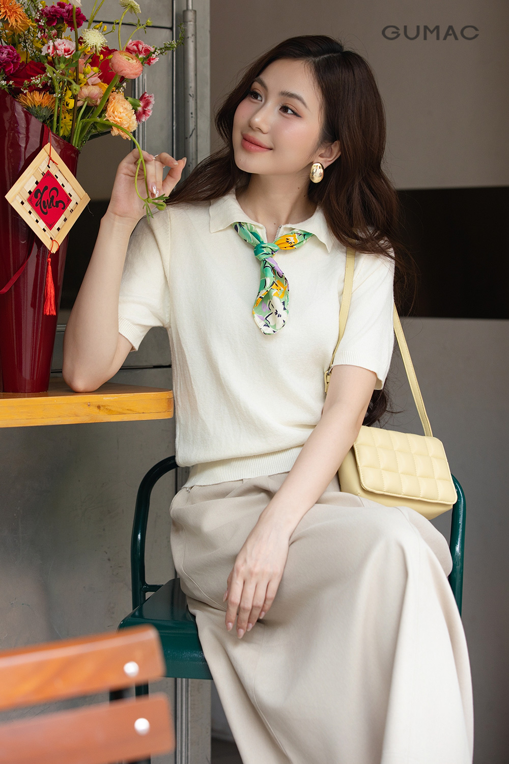 Áo dệt kim dây kéo