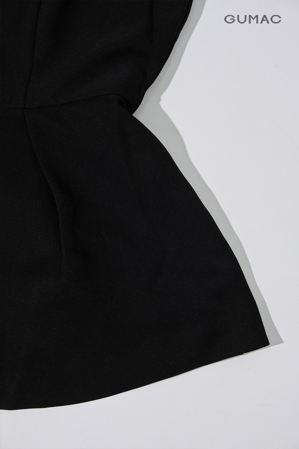 Áo peplum dây kéo trước