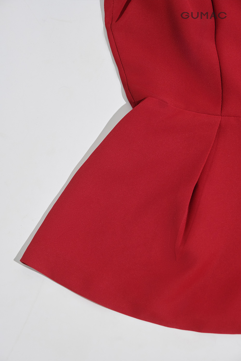 Áo peplum dây kéo trước