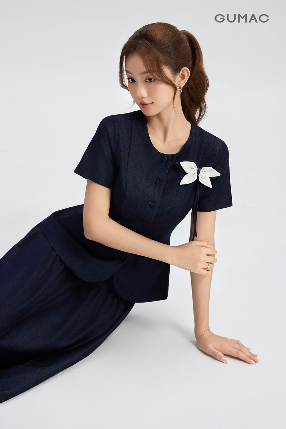 AK Peplum-ngắn