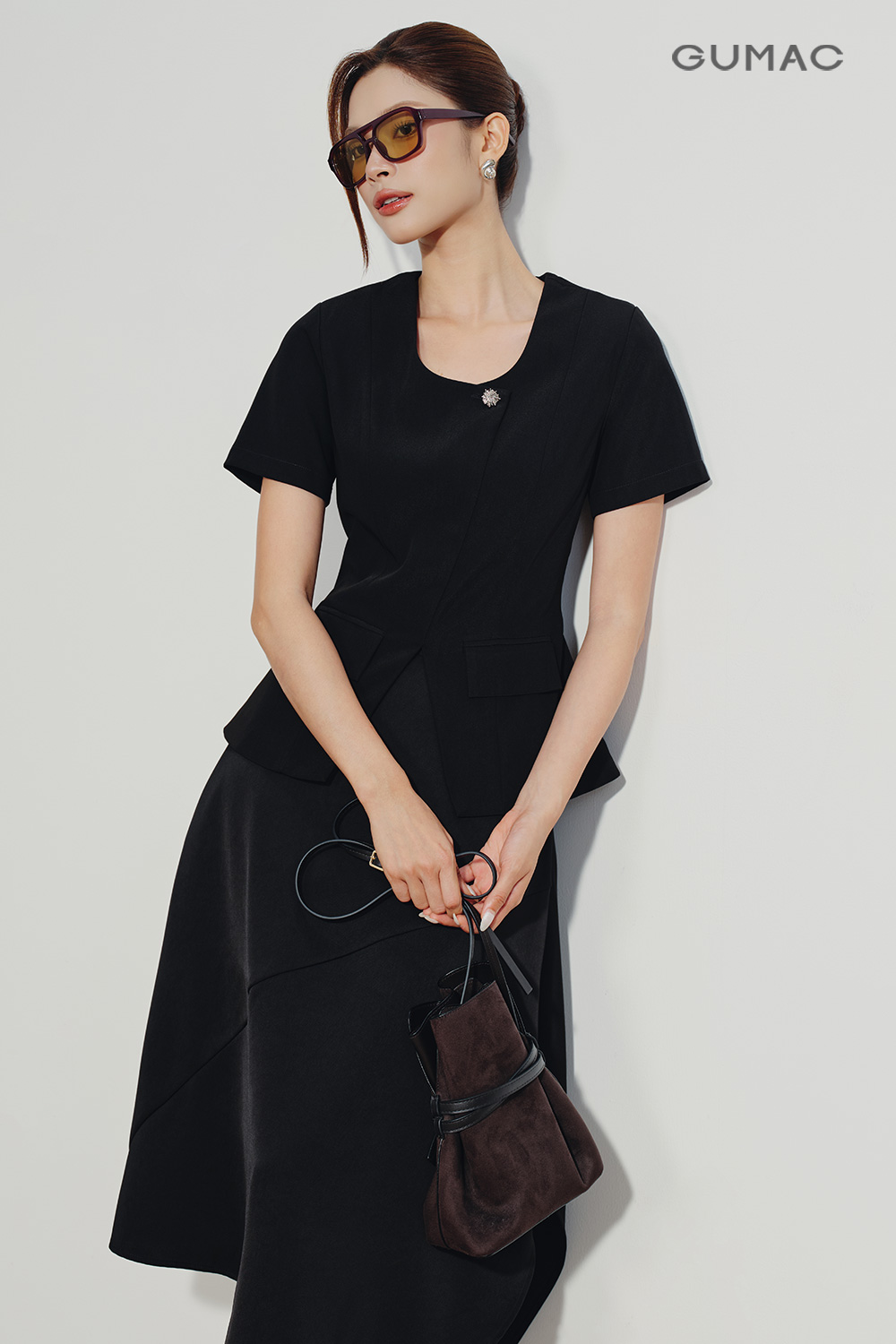 AK Peplum-ngắn