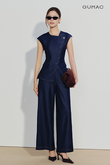 AK Peplum-liền