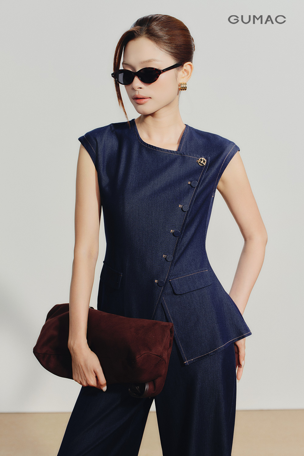 AK Peplum-liền