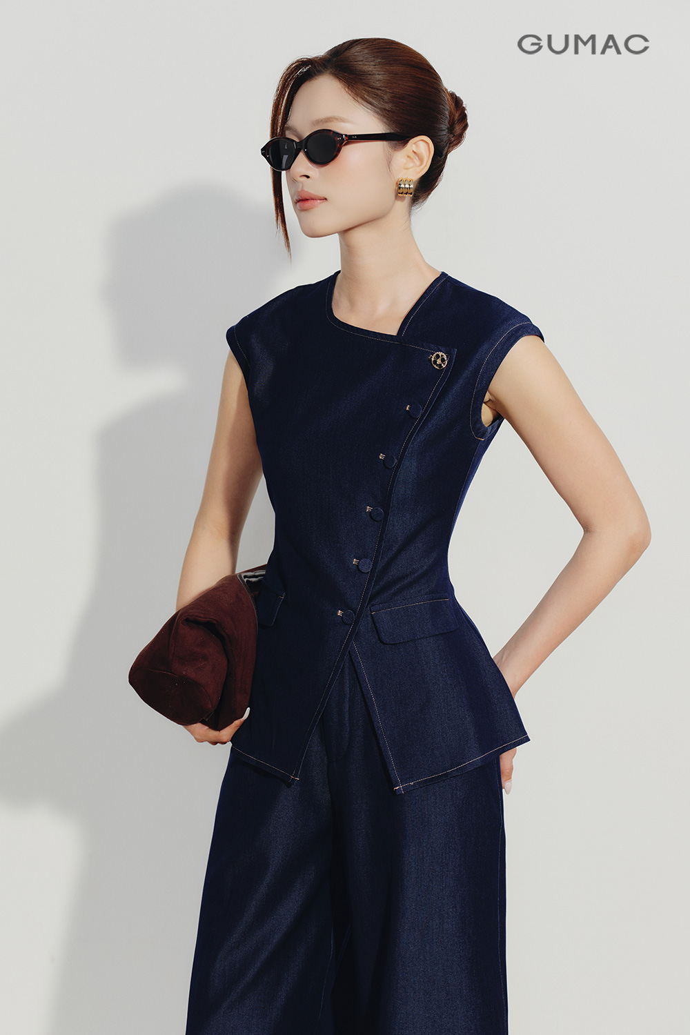 AK Peplum-liền