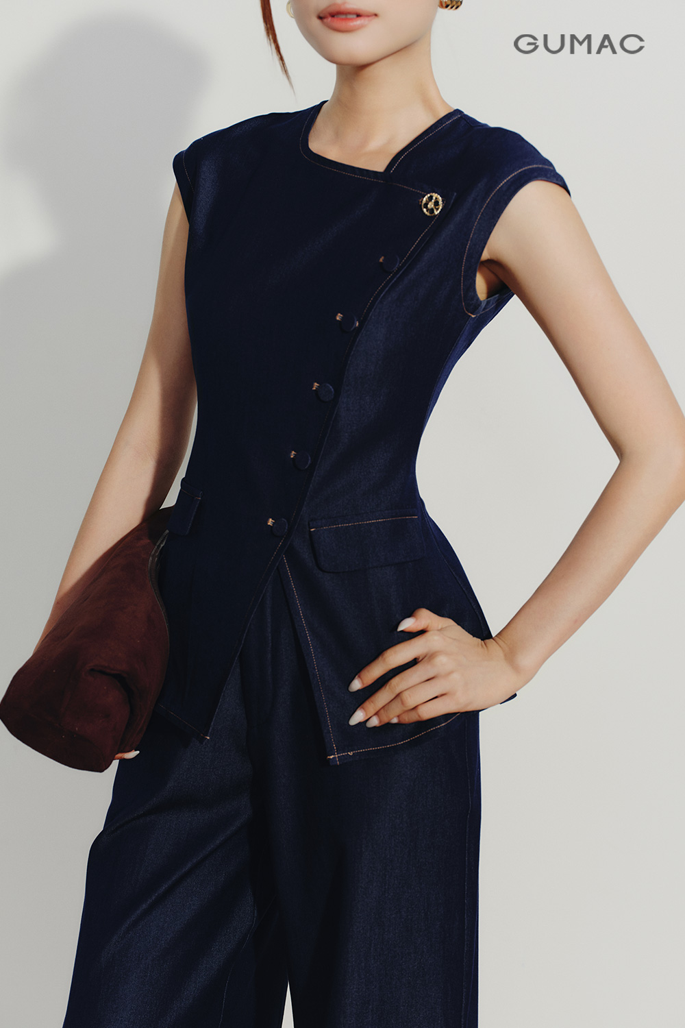 AK Peplum-liền