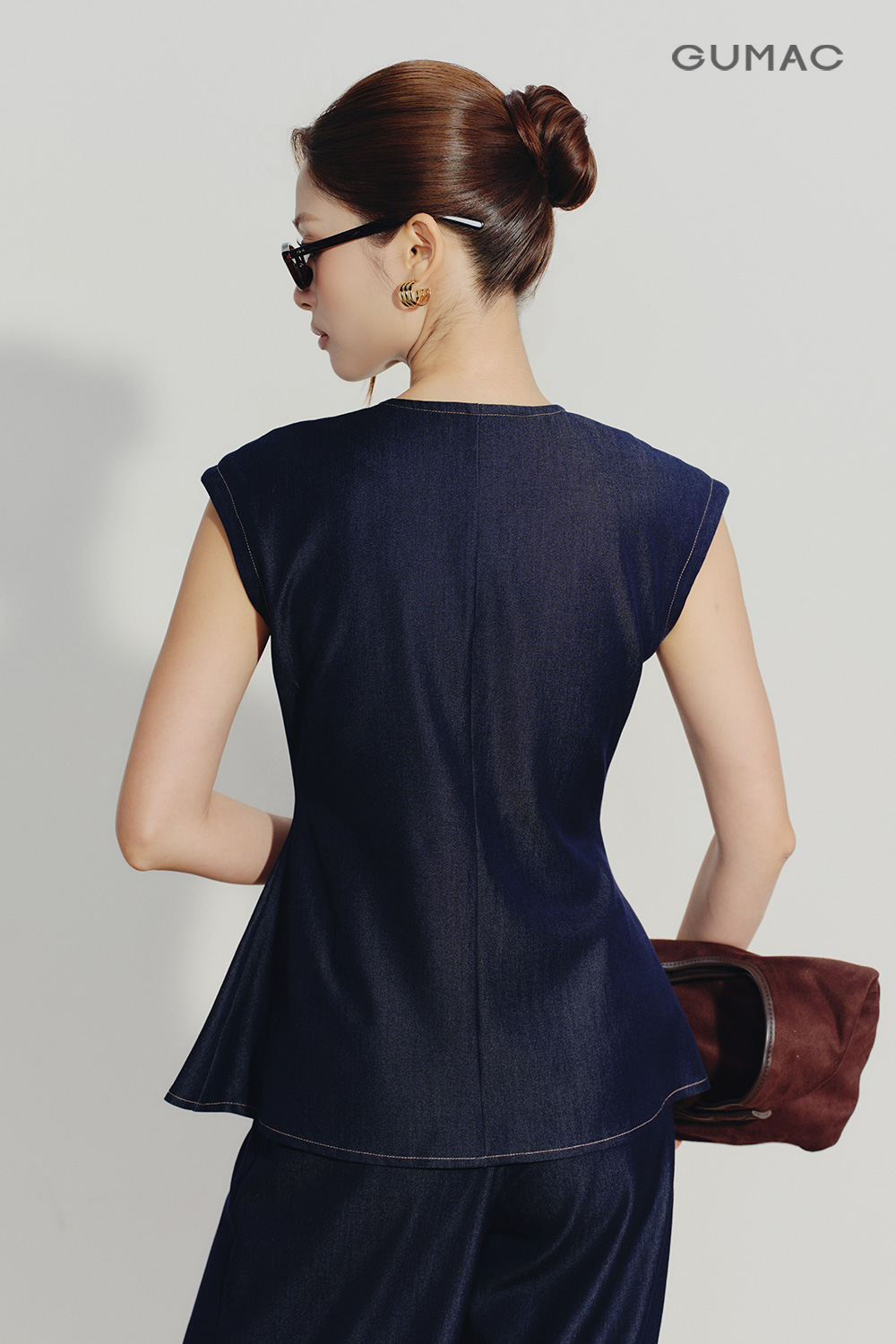 AK Peplum-liền