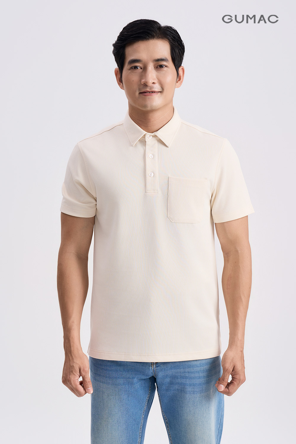 Polo basic suông