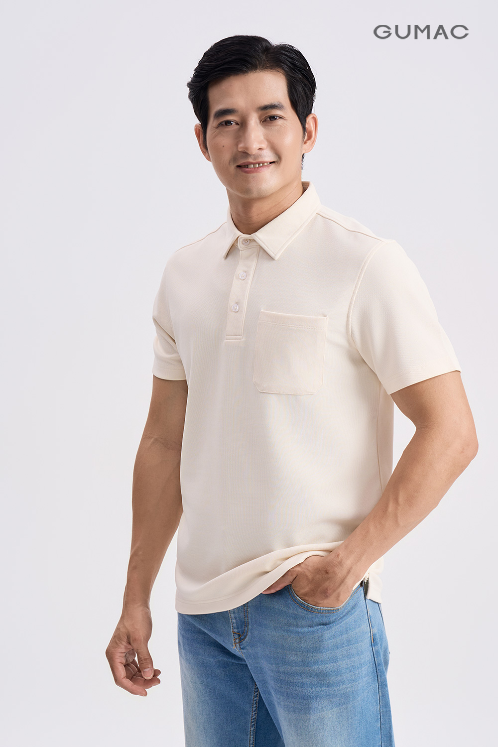 Polo basic suông