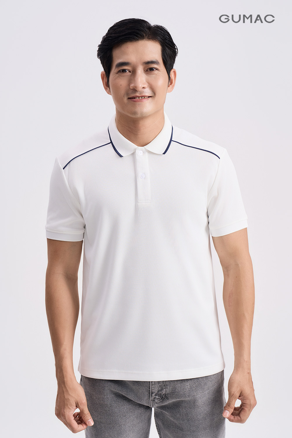 Polo basic suông