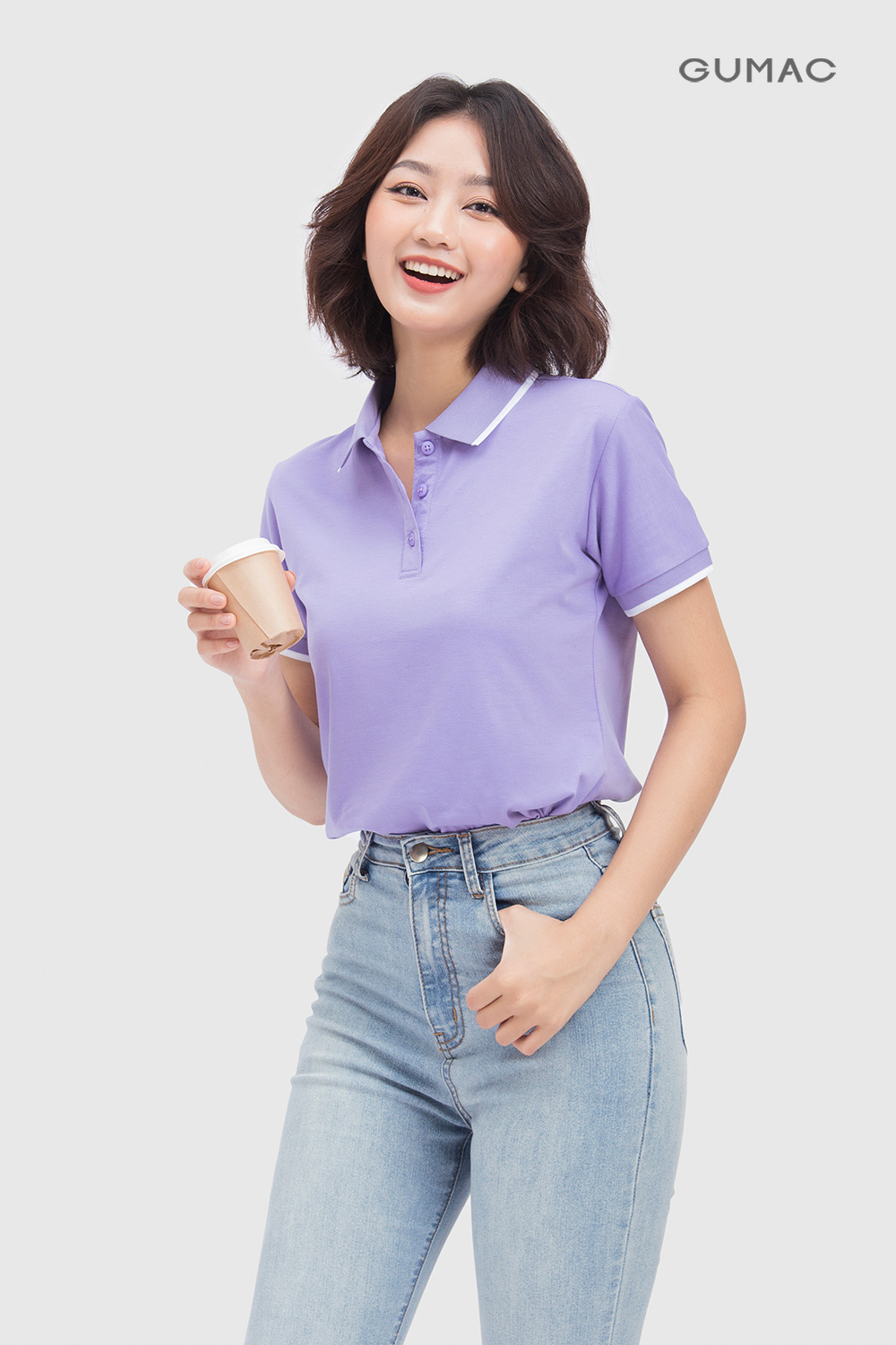 áo thun nữ cổ polo